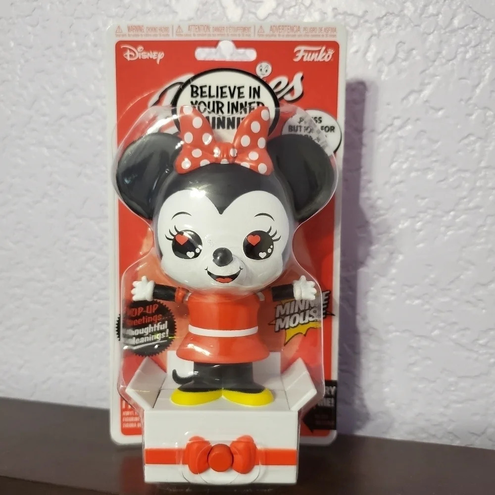 Disney Funko Pop Up Greetings Popsies Minnie Mouse Vinyl Figure - Picture 4 of 5